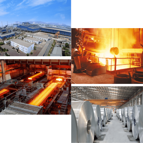 Ứng dụng luyện thép - đại lý Termotech